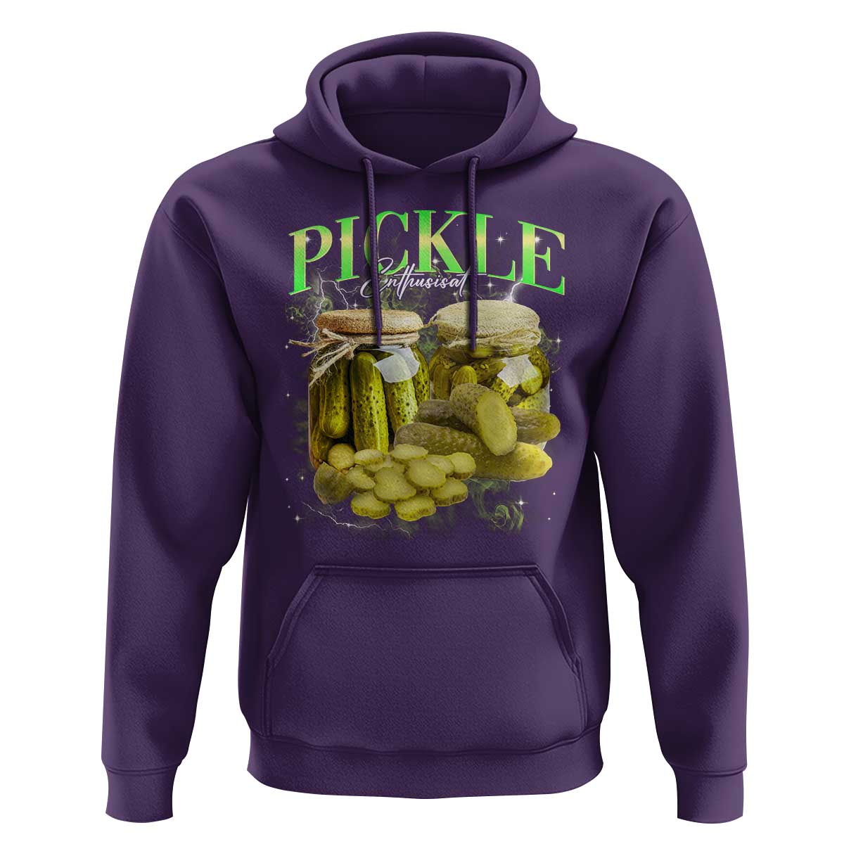 Pickle Lovers Hoodie Retro Pickle Enthusiast Vintage 90s Graphic