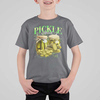 Pickle Lovers T Shirt For Kid Retro Pickle Enthusiast Vintage 90s Graphic