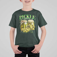 Pickle Lovers T Shirt For Kid Retro Pickle Enthusiast Vintage 90s Graphic