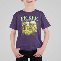 Pickle Lovers T Shirt For Kid Retro Pickle Enthusiast Vintage 90s Graphic