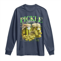 Pickle Lovers Long Sleeve Shirt Retro Pickle Enthusiast Vintage 90s Graphic