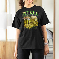 Pickle Lovers T Shirt For Women Retro Pickle Enthusiast Vintage 90s Graphic