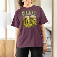 Pickle Lovers T Shirt For Women Retro Pickle Enthusiast Vintage 90s Graphic
