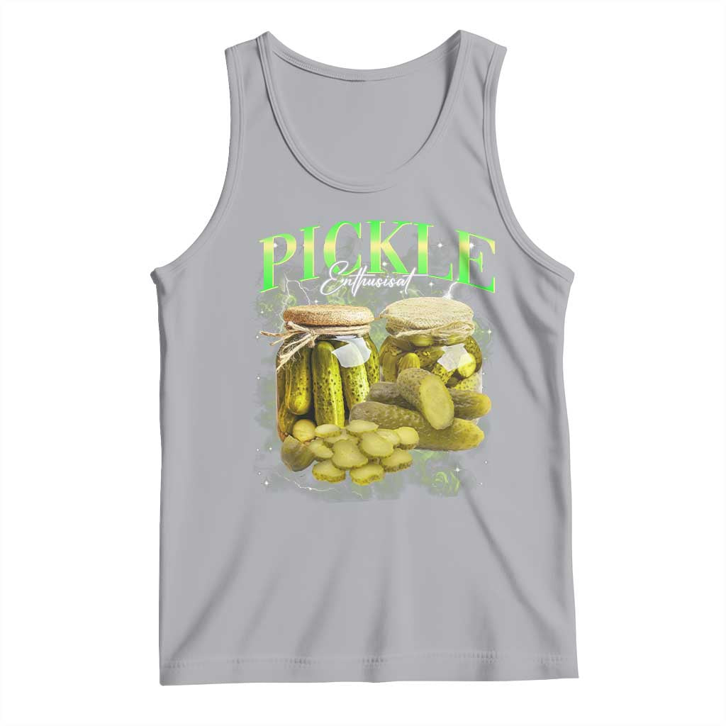 Pickle Lovers Tank Top Retro Pickle Enthusiast Vintage 90s Graphic