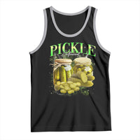 Pickle Lovers Tank Top Retro Pickle Enthusiast Vintage 90s Graphic