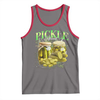 Pickle Lovers Tank Top Retro Pickle Enthusiast Vintage 90s Graphic
