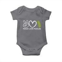Peace Love Pickles Baby Onesie - Wonder Print Shop