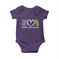 Peace Love Pickles Baby Onesie - Wonder Print Shop