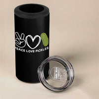 Peace Love Pickles 4 in 1 Can Cooler Tumbler - Wonder Print Shop