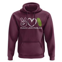 Peace Love Pickles Hoodie - Wonder Print Shop