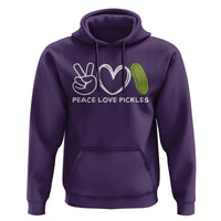 Peace Love Pickles Hoodie - Wonder Print Shop