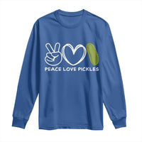 Peace Love Pickles Long Sleeve Shirt - Wonder Print Shop