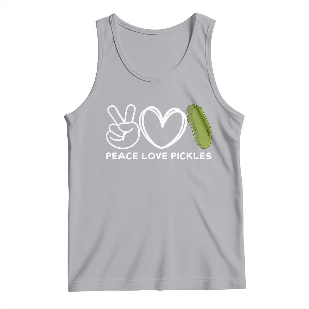 Peace Love Pickles Tank Top - Wonder Print Shop