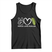 Peace Love Pickles Tank Top - Wonder Print Shop