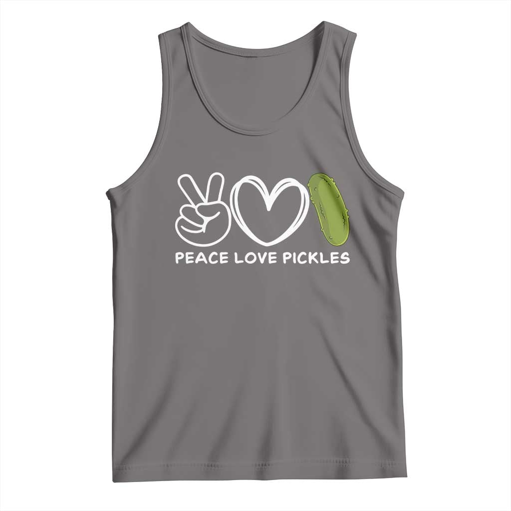 Peace Love Pickles Tank Top - Wonder Print Shop