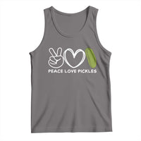 Peace Love Pickles Tank Top - Wonder Print Shop