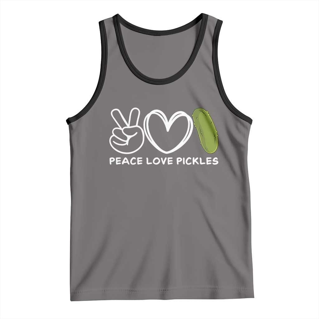 Peace Love Pickles Tank Top - Wonder Print Shop