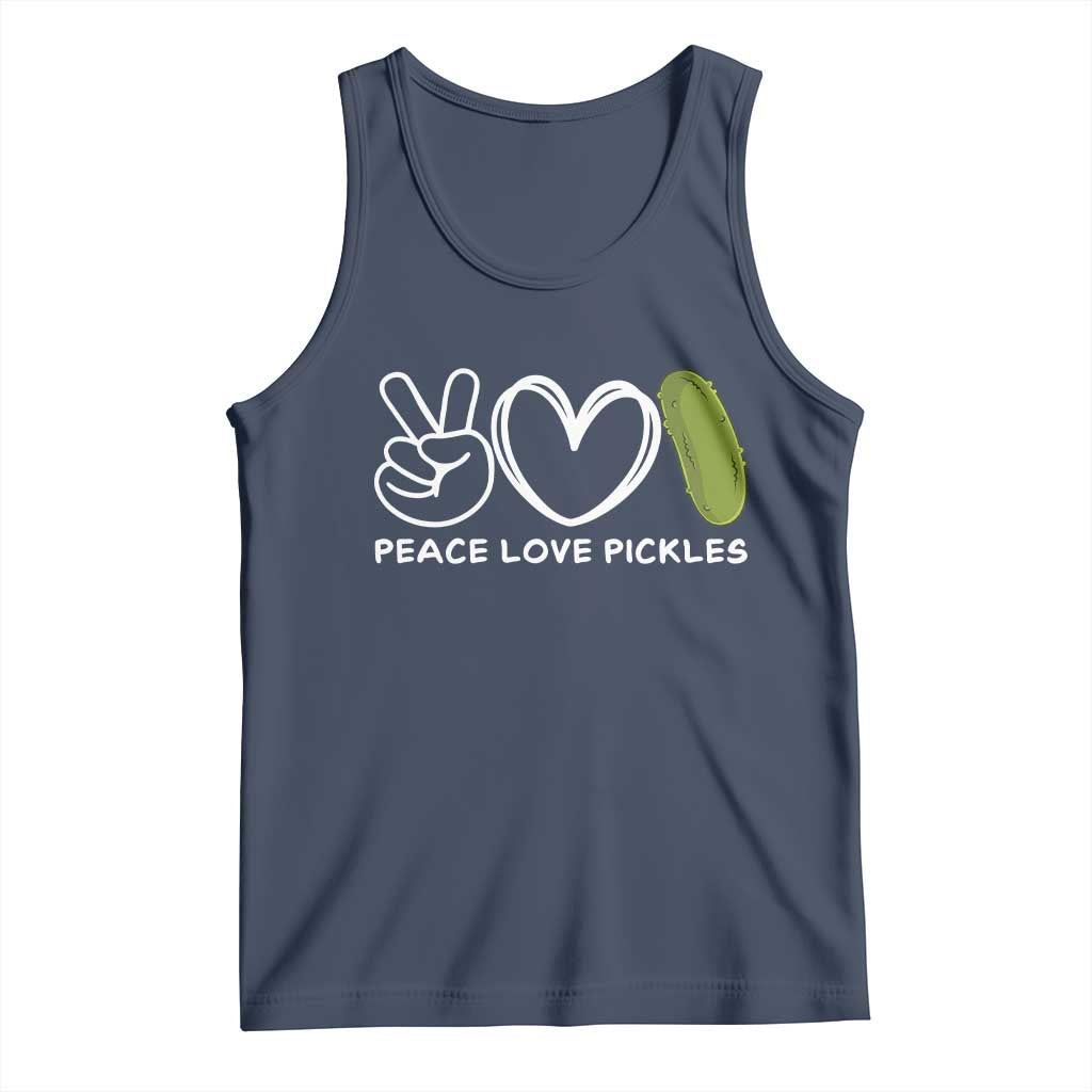 Peace Love Pickles Tank Top - Wonder Print Shop