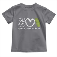 Peace Love Pickles Toddler T Shirt - Wonder Print Shop