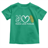 Peace Love Pickles Toddler T Shirt - Wonder Print Shop