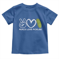 Peace Love Pickles Toddler T Shirt - Wonder Print Shop
