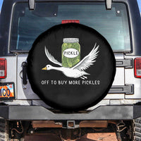 Silly Goose Pickle Lovers Spare Tire Cover Off To Buy More Pickles