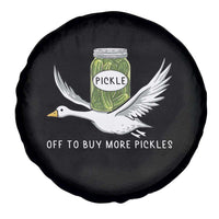 Silly Goose Pickle Lovers Spare Tire Cover Off To Buy More Pickles
