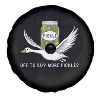 Silly Goose Pickle Lovers Spare Tire Cover Off To Buy More Pickles