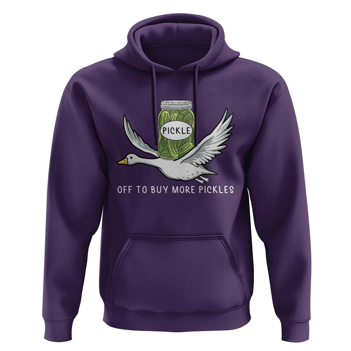 Silly Goose Pickle Lovers Hoodie Off To Buy More Pickles