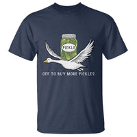 Silly Goose Pickle Lovers T Shirt Off To Buy More Pickles