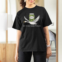 Silly Goose Pickle Lovers T Shirt For Women Off To Buy More Pickles