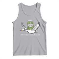 Silly Goose Pickle Lovers Tank Top Off To Buy More Pickles