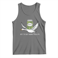 Silly Goose Pickle Lovers Tank Top Off To Buy More Pickles