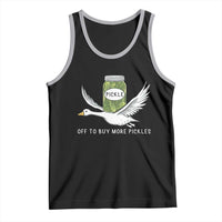 Silly Goose Pickle Lovers Tank Top Off To Buy More Pickles