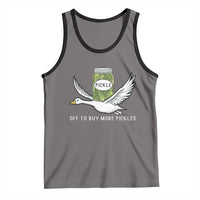 Silly Goose Pickle Lovers Tank Top Off To Buy More Pickles