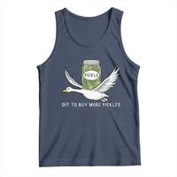 Silly Goose Pickle Lovers Tank Top Off To Buy More Pickles