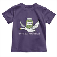 Silly Goose Pickle Lovers Toddler T Shirt Off To Buy More Pickles