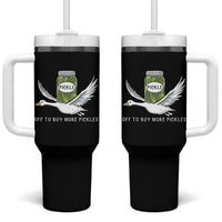 Silly Goose Pickle Lovers Tumbler With Handle Off To Buy More Pickles