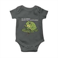Funny Frog Baby Onesie Me No Problemo Narrator But It Was All Problemo - Wonder Print Shop