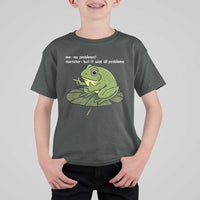 Funny Frog T Shirt For Kid Me No Problemo Narrator But It Was All Problemo - Wonder Print Shop