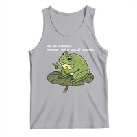 Funny Frog Tank Top Me No Problemo Narrator But It Was All Problemo - Wonder Print Shop