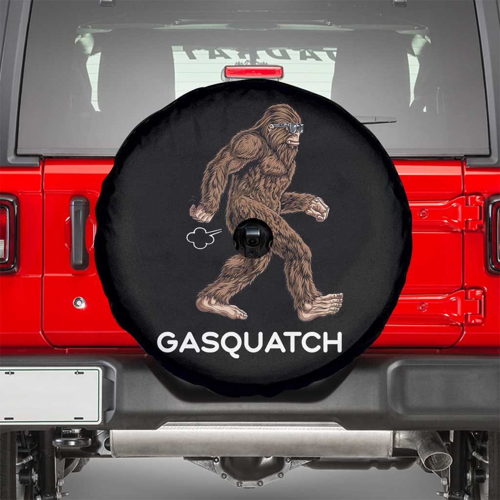Funny Bigfoot Spare Tire Cover Gasquatch Gassy Sasquatch Fart Meme