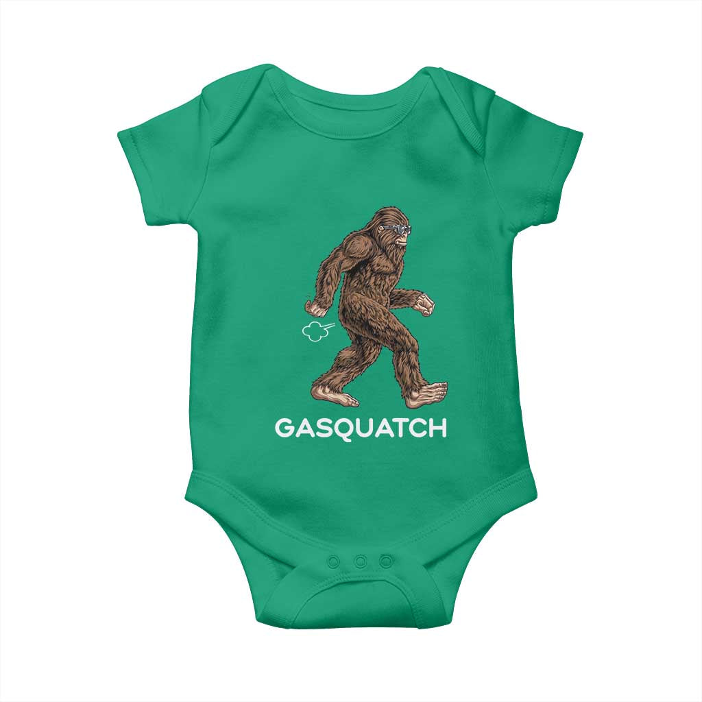 Funny Bigfoot Baby Onesie Gasquatch Gassy Sasquatch Fart Meme