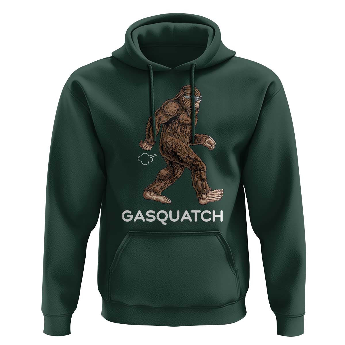 Funny Bigfoot Hoodie Gasquatch Gassy Sasquatch Fart Meme