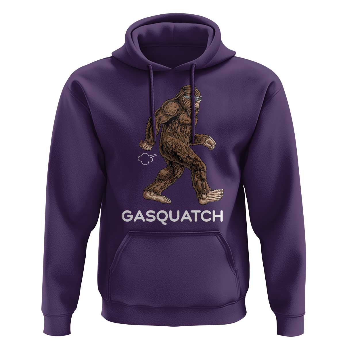 Funny Bigfoot Hoodie Gasquatch Gassy Sasquatch Fart Meme