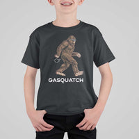 Funny Bigfoot T Shirt For Kid Gasquatch Gassy Sasquatch Fart Meme