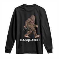 Funny Bigfoot Long Sleeve Shirt Gasquatch Gassy Sasquatch Fart Meme