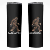 Funny Bigfoot Skinny Tumbler Gasquatch Gassy Sasquatch Fart Meme