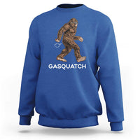Funny Bigfoot Sweatshirt Gasquatch Gassy Sasquatch Fart Meme