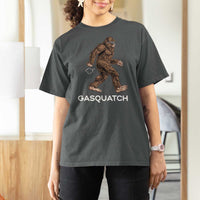 Funny Bigfoot T Shirt For Women Gasquatch Gassy Sasquatch Fart Meme
